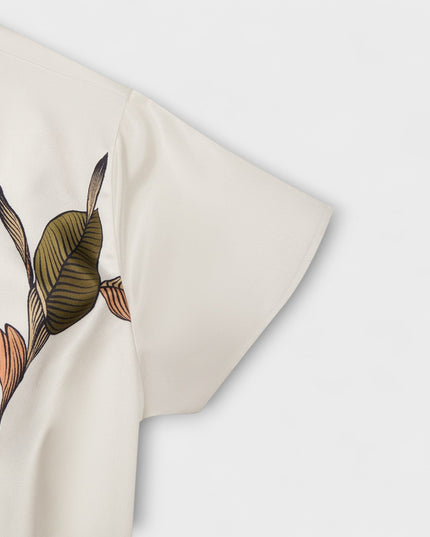 Elfriede - Satin Wickel-Kleid
