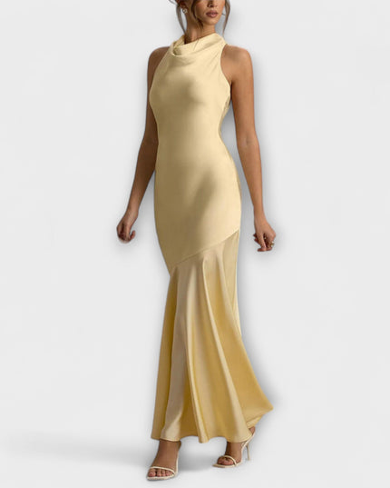 Therese - Elegantes Maxikleid aus Satin