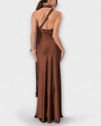 Finja - Schickes Maxikleid aus Satin