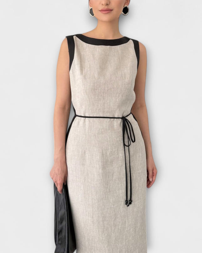 Helena - Schickes ärmelloses Kleid
