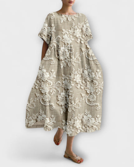Margaretha - Kleid mit Blumenmuster