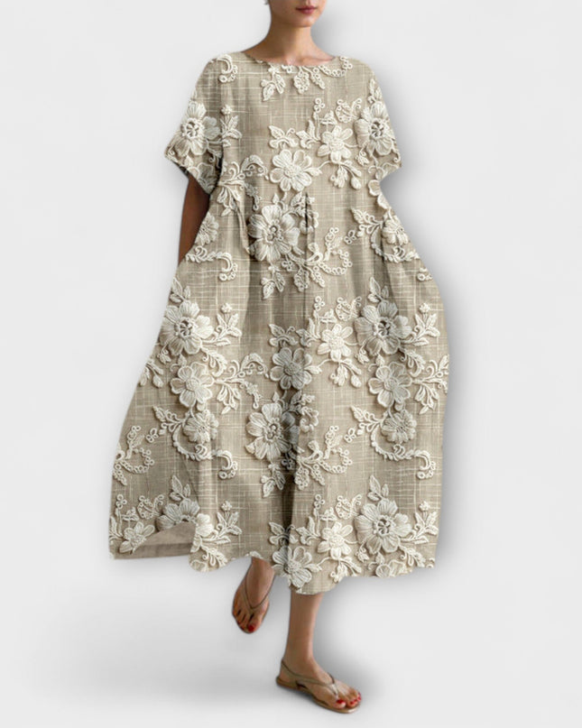 Margaretha - Kleid mit Blumenmuster