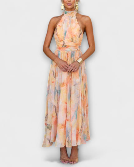 Hannah – Aquarell Maxikleid