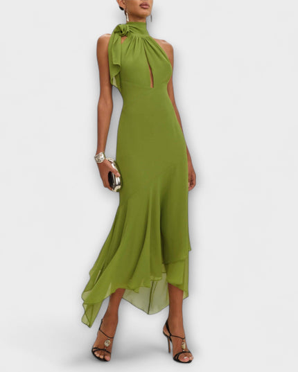 Nicole - Schickes asymmetrisches Maxikleid