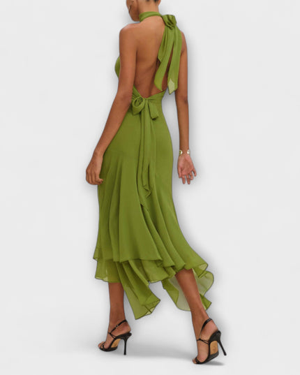 Nicole - Schickes asymmetrisches Maxikleid