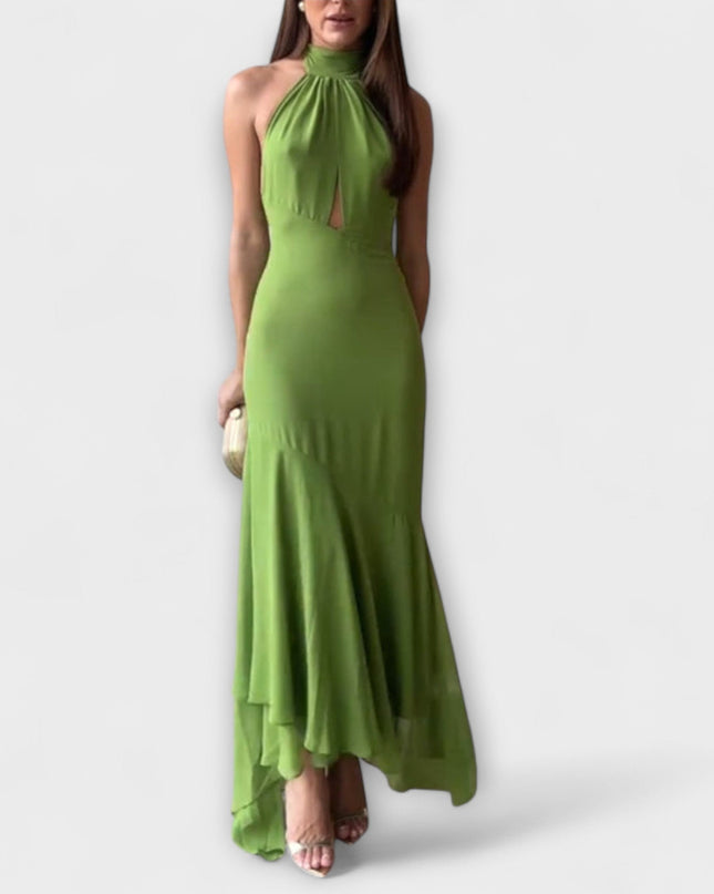 Nicole - Schickes asymmetrisches Maxikleid