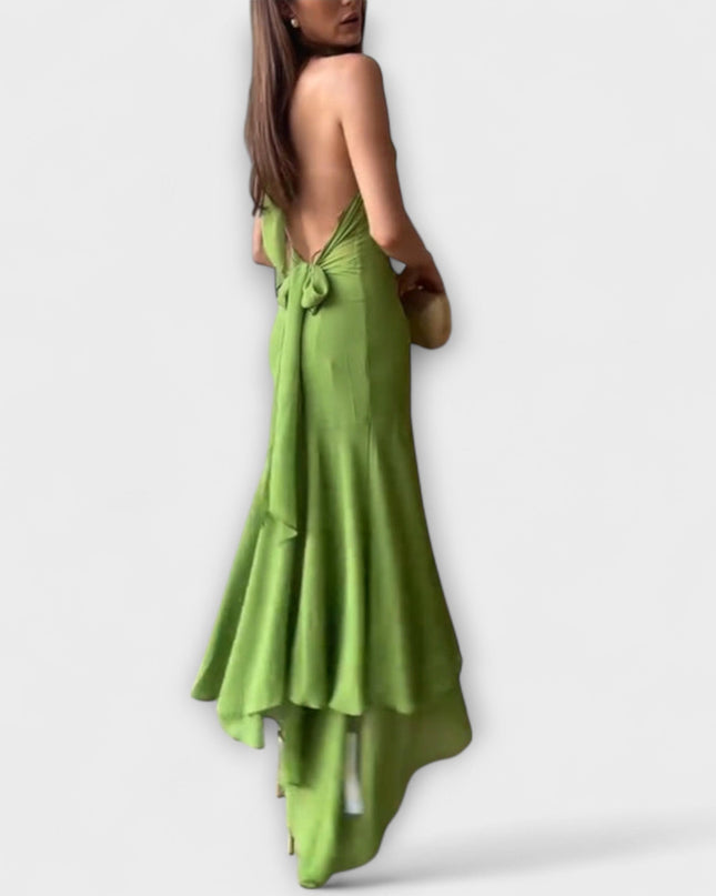 Nicole - Schickes asymmetrisches Maxikleid