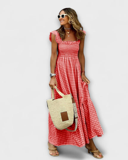 Helene - Maxikleid mit Rüschensleeves