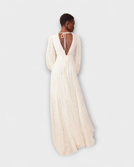 Larissa - Creme Maxi-Kleid von Allegory