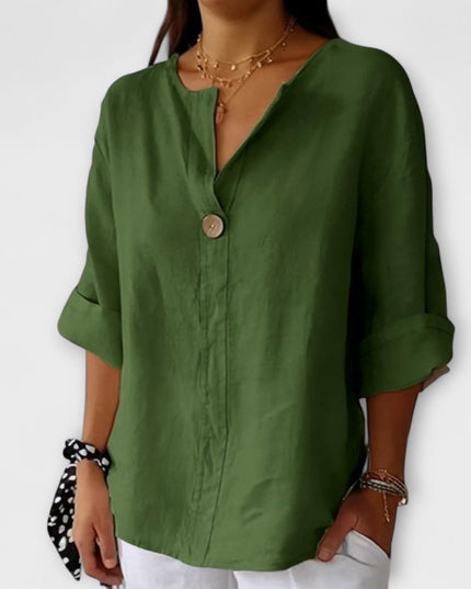 Karina - Stilvolle Bluse mit V-Ausschnitt