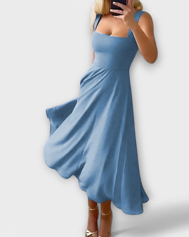 Tatiana - Elegantes ärmelloses Kleid