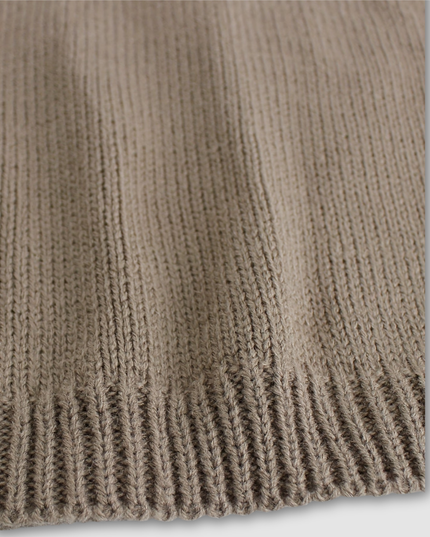 Zenobia - Gestreifter Pullover mit Reißverschluss