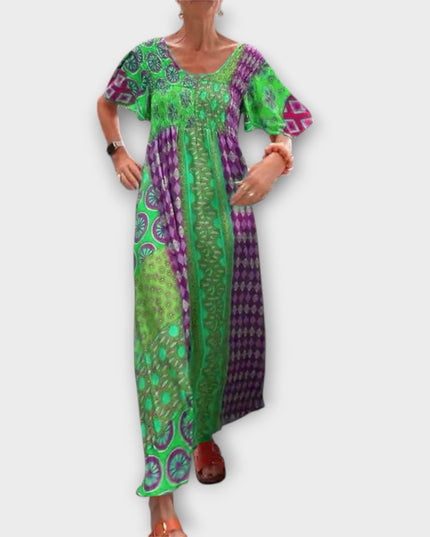Ilse - Lebhaftes Boho-Kleid