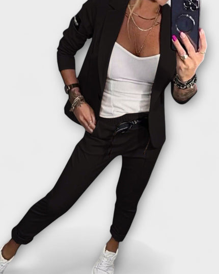 Katharina - Koordiniertes Set aus Top, Jacke und Hose