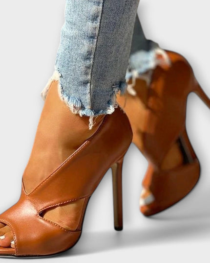 Annelore - Trendige Orthopädische Sandalen mit Eleganten Absatz