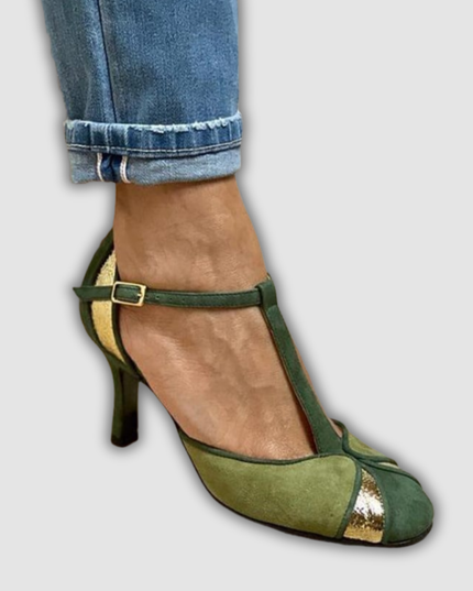 Hadewig - Patchwork Pumps