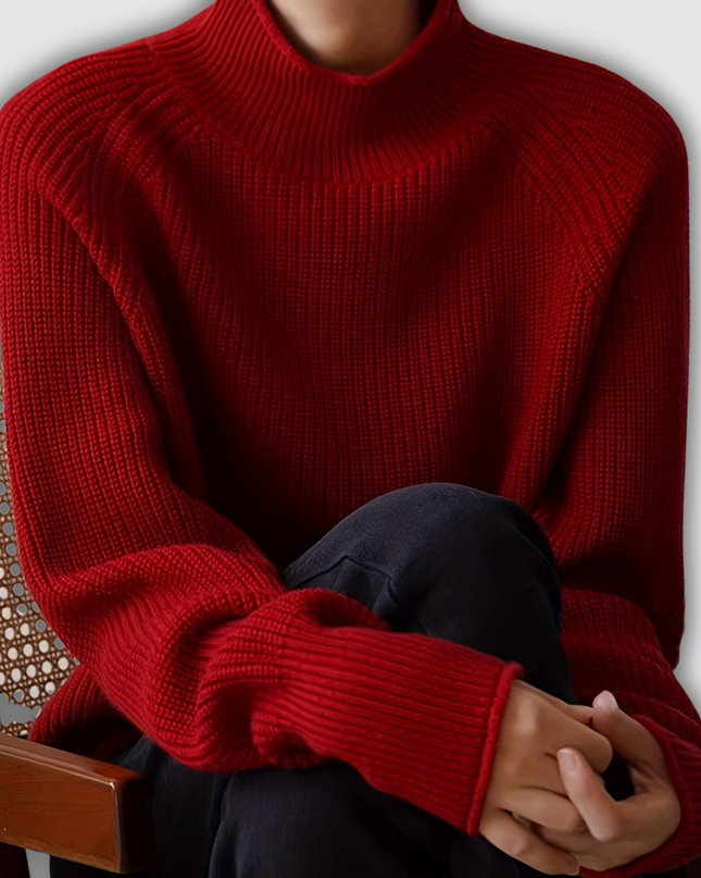 Gundel - Pullover mit hohem Kragen