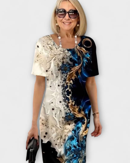 Sabine - Sommerblumenbrise Kleid