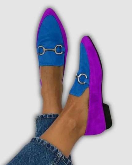 Ronja - Bunte und elegante Boho Mokassins