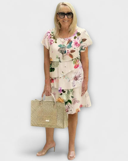 Frederike - Florales Eleganzkleid