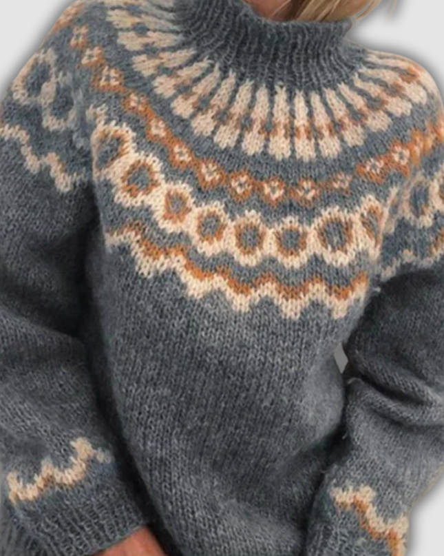 Violetta - Gemütlicher Rollkragenpullover