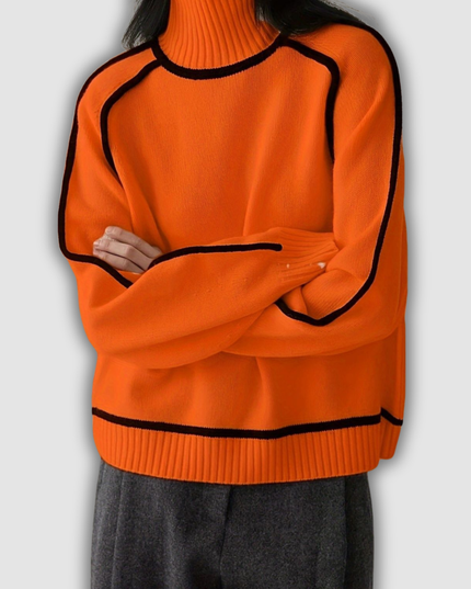 Roselinde - Weicher Kaschmir-Rollkragenpullover