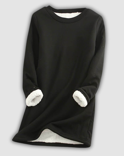 Doris - Langer kuscheliger Pullover