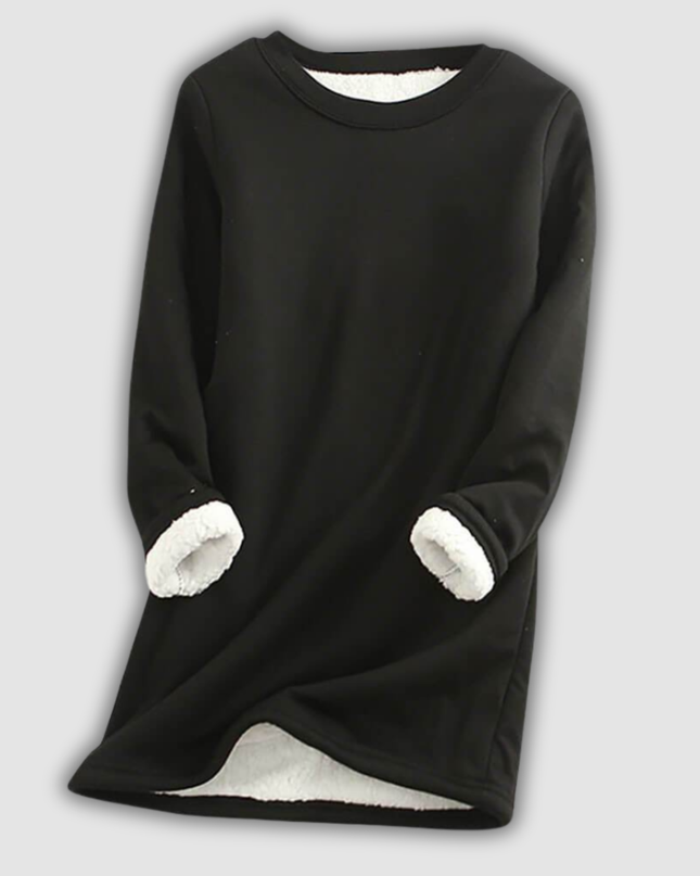 Doris - Langer kuscheliger Pullover