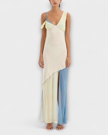 Cornelia - Thames Midi-Kleid mit Splice-Detail
