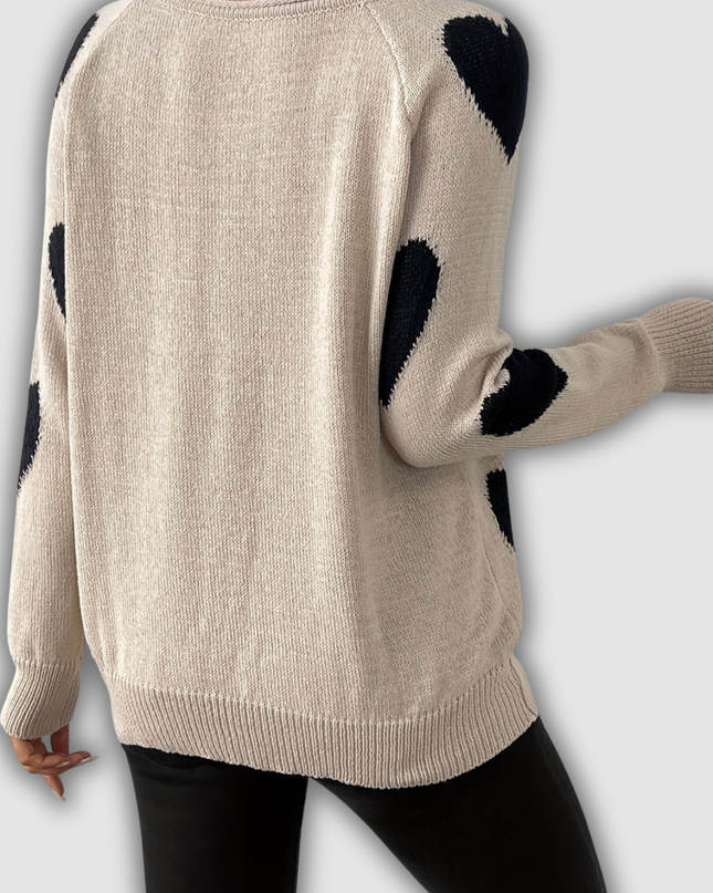 Delfina - Eleganter Langarm Pullover