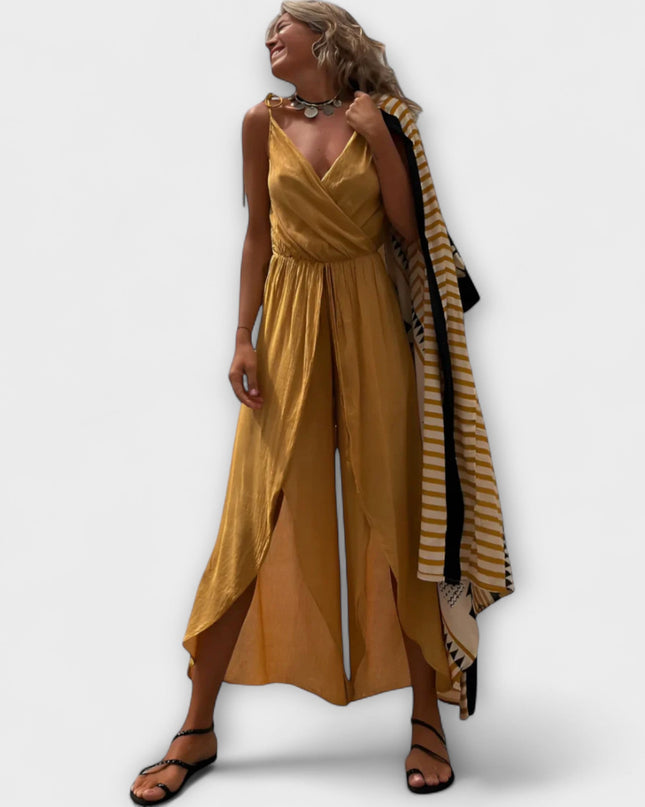 Anna - Seitenschlitz Jumpsuit