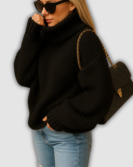 Quinn - Warmer Damenstrickpullover