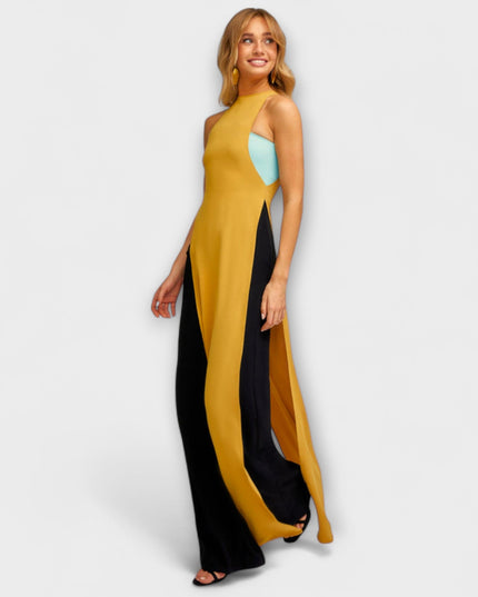 Mandy - Dunkeltürkiser Jumpsuit