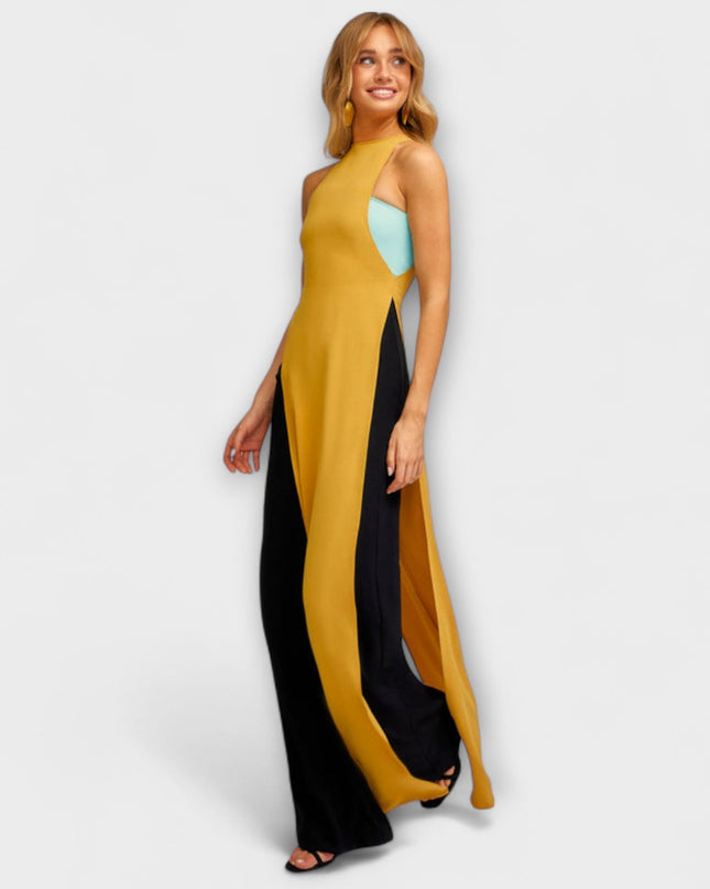 Mandy - Dunkeltürkiser Jumpsuit
