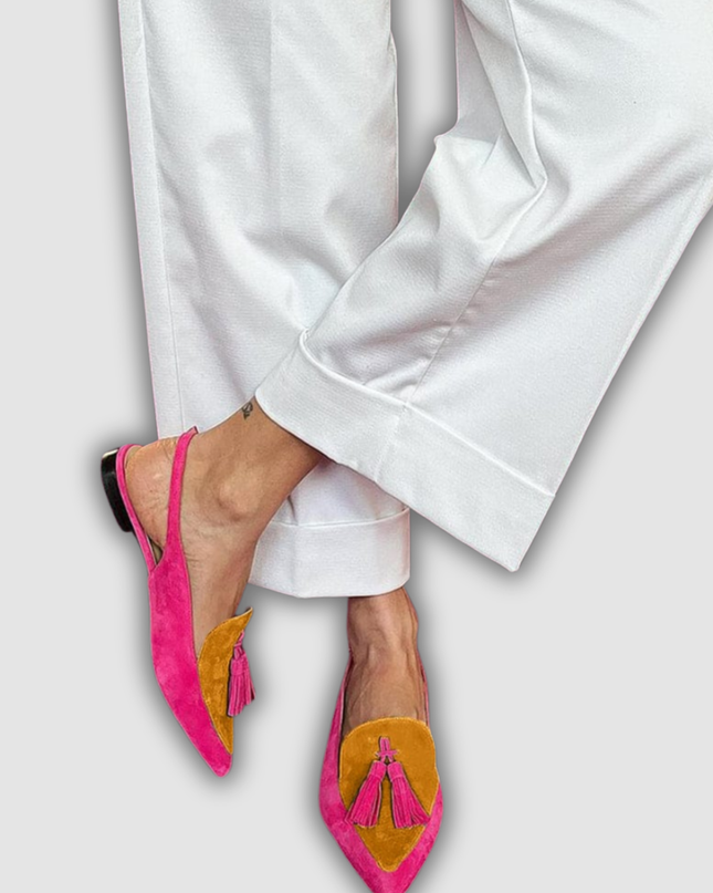 Sibylla - Slingbacks mit Quasten