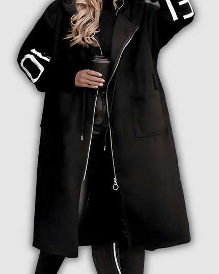 Grace - Windbreaker langer Mantel