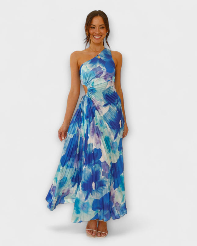 Marisa - Elegantes Cut-Out Maxikleid