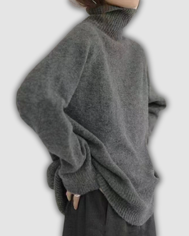 Engeltraud - Pullover mit hohem Kragen