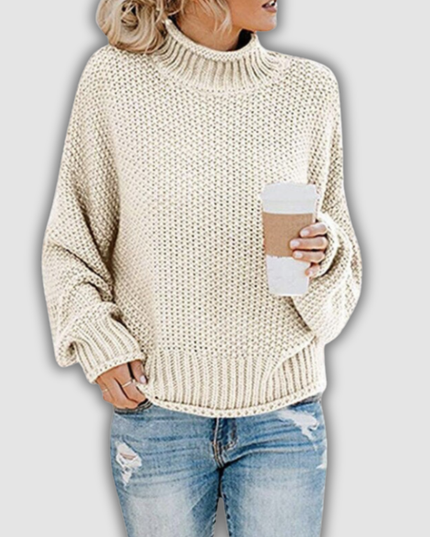 Marlis - Pullover mit Stehkragen