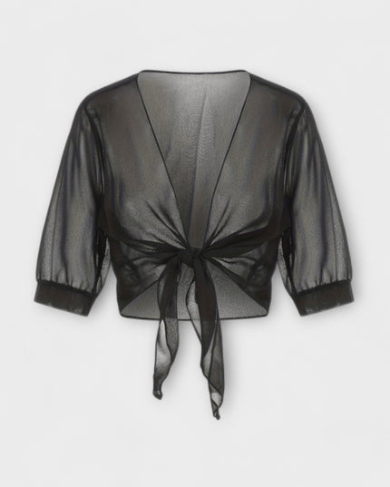 Olivia - Bluse mit offener Vorderseite