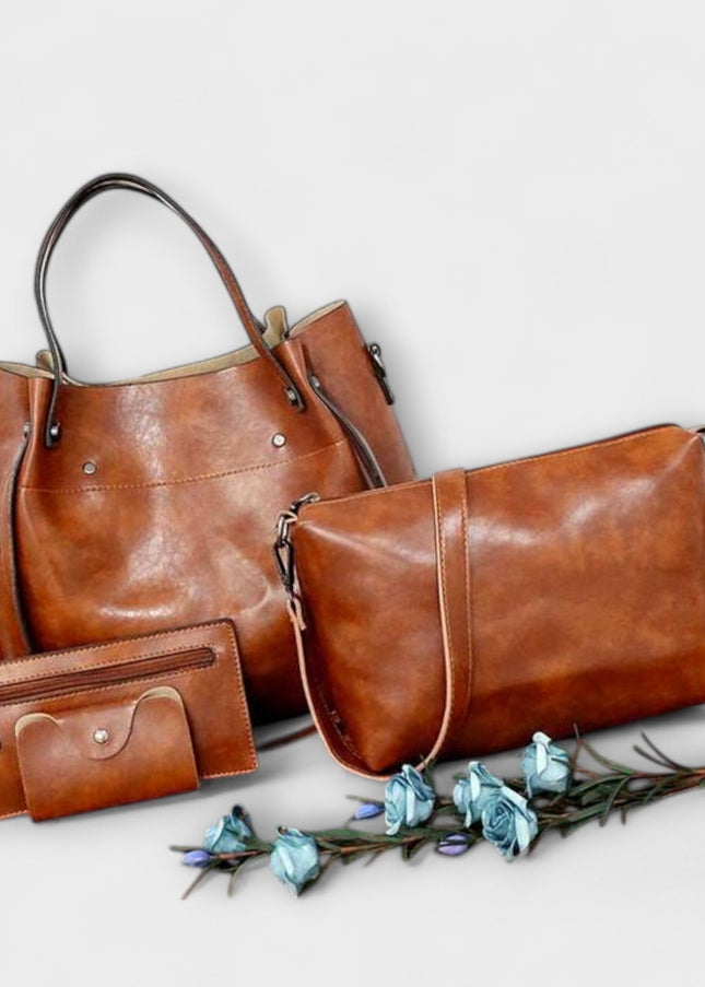 Ilse - 4-teiliges Vintage-Taschen-Set