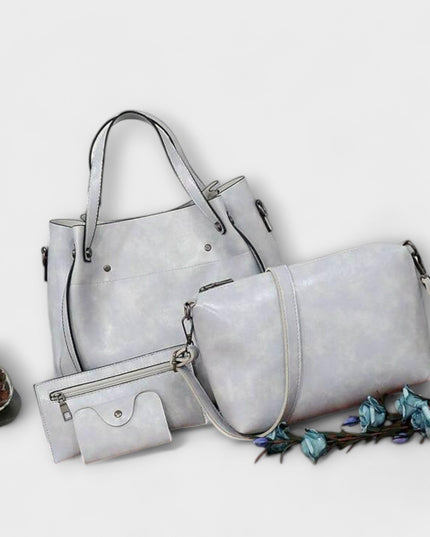 Ilse - 4-teiliges Vintage-Taschen-Set