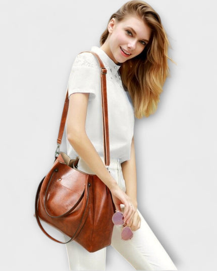 Ilse - 4-teiliges Vintage-Taschen-Set