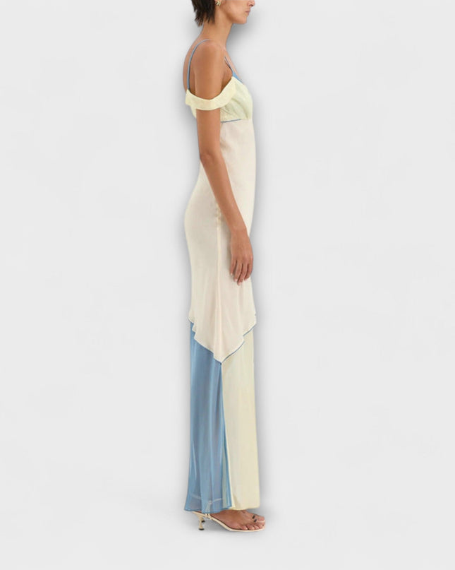 Cornelia - Thames Midi-Kleid mit Splice-Detail