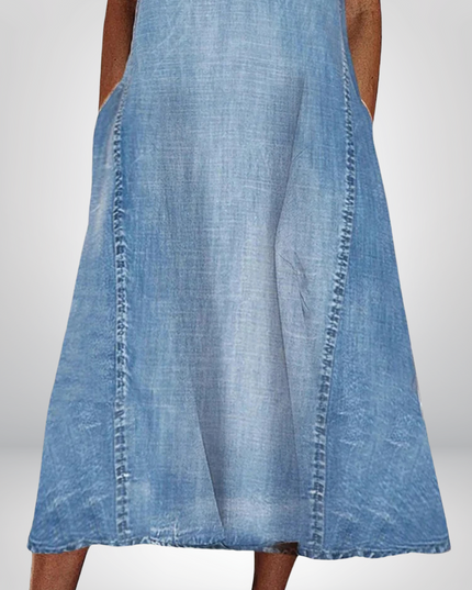 Alvara - Bequemes Jeanskleid