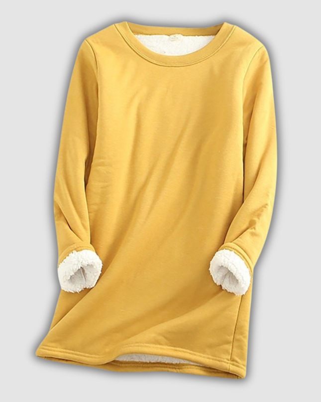 Doris - Langer kuscheliger Pullover