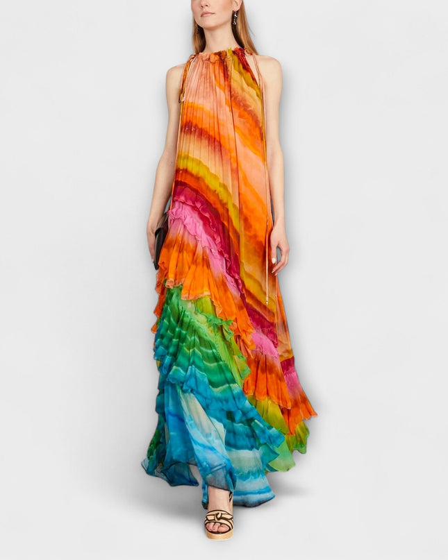 Barbara - Ruffle Gown