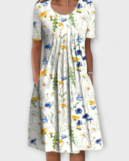 Juliane – Schickes Schichtkleid mit Bauchkontrolle