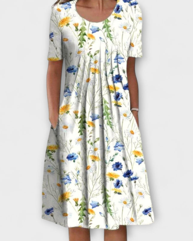 Juliane – Schickes Schichtkleid mit Bauchkontrolle