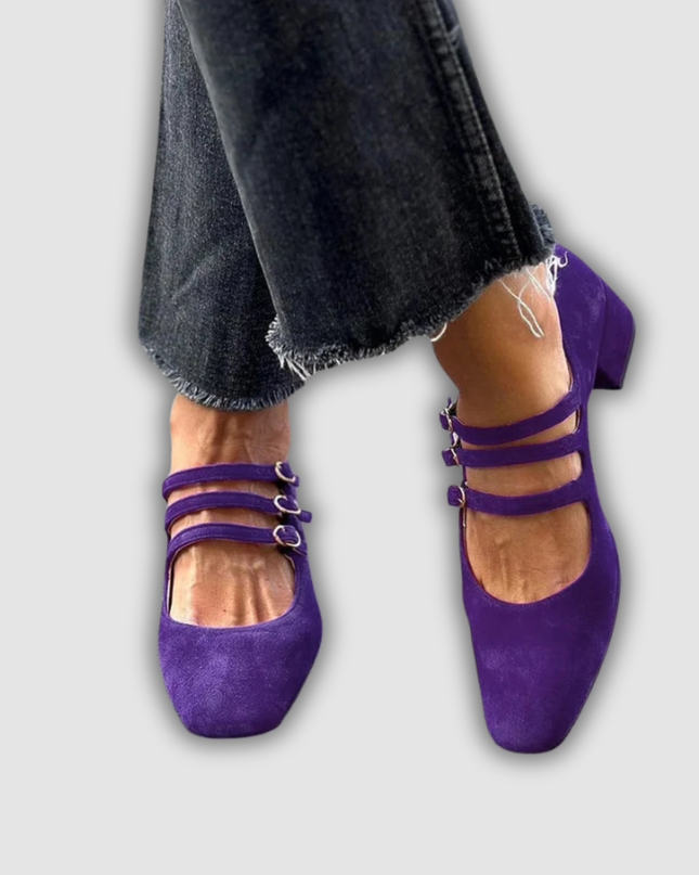 Lia - Ballerinas mit Riemchen